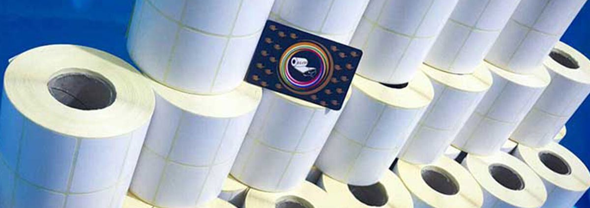 لیبل کاغذ ریبون